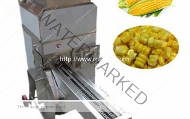 Fresh-Sweet-Corn-Shredding-Cutting-Machine-with-Feeding-Conveyor