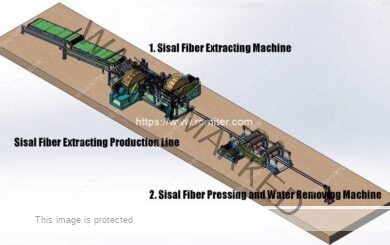Automatic-Sisal-Fiber-Extracting-Production-Line