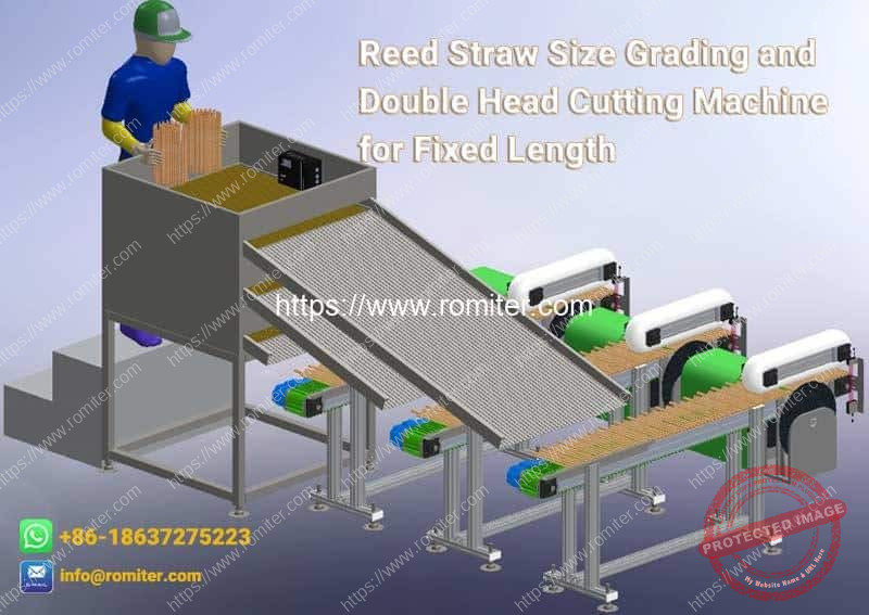 Best Reed Cutting Machine Automatic Reed Straw Making Machine | Romiter Group | Your best global ...